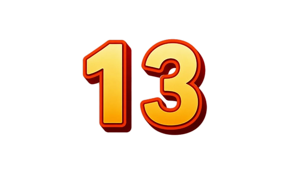 13